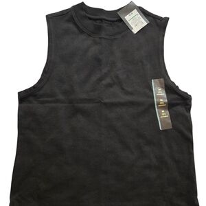 Girl's Black Sleeveless Top - Size M (8) - NWT